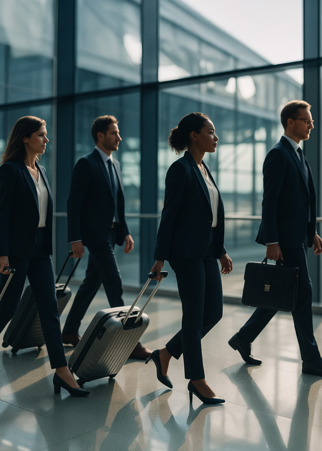 Corporate-Travel-at-airport